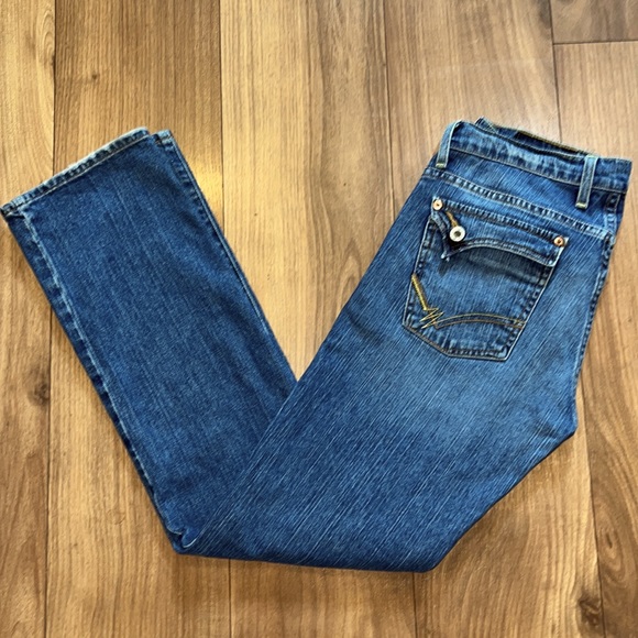 ☘️ LUCKY BRAND Dungarees Sundown Straight Jeans - Picture 6 of 10